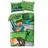 Halantex MINECRAFT PATALĖS 140x200 CREEPER KRIPER VAIKŲ KAMBARIAMS