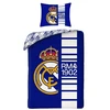 Halantex Patalynės komplektas REAL MADRID 140x200 cm, medvilnė, 2 dalių