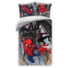 Halantex Spider-Man – Viengulis patalynės komplektas Žmogus voras – 160x200 cm, 2 dalių