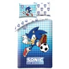 Halantex vaikiškas patalynės komplektas Sonic Football, 140x200 cm, 2 dalių