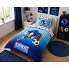 Halantex vaikiškas patalynės komplektas Sonic Football, 140x200 cm, 2 dalių
