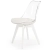 Halmar K245 CLEAR CHAIR svetainė, modernus polikarbonatas