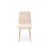 Halmar K525 WDF chair beige / natural