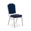 Halmar K66S Mėlyna Navy Mėlyna Chair / Gold Legs Auksinis rėmas