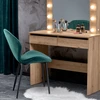 Halmar Minkšta veliūrinė kėdė Žalias Loft Bottle Žalias Modern K538