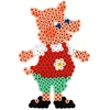 Hama 4014: 1100 koralikų midi, kiaulytės formos pagrindas