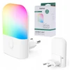 Hama Naktinė lempa LED „COLOR” DO GNIAZDKA, CZUJNIK ZMIERZCHU, ZMIANA KOLORÓW RGB