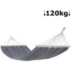 Hamakas 200x120cm/maks.120kg tamsiai pilkas