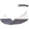 Hamakas 210x150cm/maks.200kg tamsiai pilkas