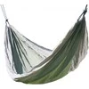 Hamakas Cattara Nylon – žalias-rudas 275 x 137 cm