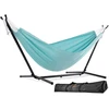 HAMAKAS RĖMAS METALINIS SODO STOVAS, 2 ASMENYS, STIPRUS, 250 KG + KREPŠIS