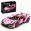 Handloteka TECHNINIS BLOKŲ RINKINYS SPORTINIS AUTOMOBILIS LAMBO 1280 SURINKIMO BLOKAI