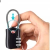 Handmet 2x TSA CODE SISTEMOS BAGAŽO GAMINĖS PAKALINĖS SPYNĖS SU KABELIŲ APSAUGA