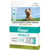 Bros HAPPS lašai nuo blusų ir erkių šunims (5–10 kg)