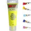 Happy Color Akriliniai dažai 75ml, Fluorescenciniai Geltoni