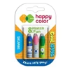 Happy Color Cool Gang rašiklio dangteliai su trintuku, 3 vnt.