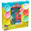 Hasbro PLAY DOH CASTRY GEOMETRIC FIGURES 6 VAMZDŽIŲ DOVANA DIDELIAM VAIKAMS