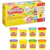 Hasbro Play-Doh žaidimų tešlos rinkinys 8 vaivorykštės spalvų pakuotės -
