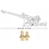 Haubicų patrankos dykumos audros blokai 258 el Sluban Army Military B0890