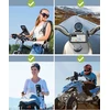 HD Motociklo telefono laikiklis, vandeniui atsparus dėklas, jutiklinis ekranas, tvirtas, stabilus