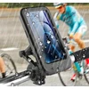 HD Motociklo telefono laikiklis, vandeniui atsparus dėklas, jutiklinis ekranas, tvirtas, stabilus