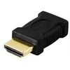 Inline HDMI adapteris, mini HDMI į HDMI, 19 kontaktų, auksu padengtos jungtys DELTACO / HDMI-17