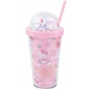 Hello Kitty Puodelis su tūbele 450 ml šviesiai rožinis Coolpack