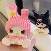 Hello Kitty statybiniai blokeliai, rinkinys 406 vnt, plastikiniai, 14 metų +