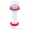 Hellux Lampa nocna Latarnia raudona