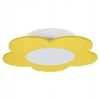 Hellux Lampa sufitowa plafon Fiore LED geltona