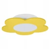 Hellux Lampa sufitowa plafon Fiore LED geltona