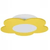 Hellux Lampa sufitowa plafon Fiore LED geltona
