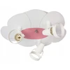 Hellux Lampa sufitowa plafon Płatek balta ir-rožinė