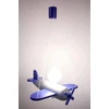 Hellux LAMPA WISZĄCA DZIECIĘCA Lėktuvas AVIARO, ŻYRANDOL, DREWNIANA, LED, E27