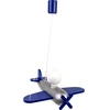 Hellux LAMPA WISZĄCA DZIECIĘCA Lėktuvas AVIARO, ŻYRANDOL, DREWNIANA, LED, E27