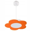 Hellux Lampa wisząca Fiore LED pomarańcz