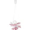 Hellux LAMPA WISZĄCA Lėktuvas FLYKT, DLA DZIEWCZYNEK, DREWNIANA, RÓŻOWA, SUFITOWA
