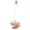 Hellux Lampa wisząca Samolot mały - naturalno-rožinė