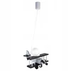 Hellux Lampa wisząca Samolot mały - szaro-juoda