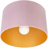 Hellux Lampa wisząca sufitowa abażur fi40 kula rožinė led