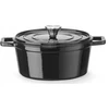 Hendi emaliuotas ketaus puodas, apvalus, 3,7 l