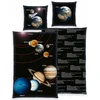 Herding 3d "kosmosas" patalynės komplektas 140x200 cm astronautams
