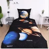 Herding 3d "kosmosas" patalynės komplektas 140x200 cm astronautams