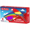 Herlitz plakato dažai, 8 spalvos, 20ml