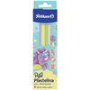 HERLITZ Plastilinas Pelikanas vaikams Mokyklinis 6 pastelinių spalvų rinkinys