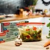 Maišeliai produktų šaldymui PACLAN, su užtrauktuku, 1 l, 15vnt.
