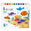 Hey Clay MEGA RINKINYS iš plastikinio molio Vandenyno gyvūnai + priedai Tm Toys