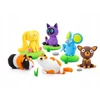 HEY CLAY - plastilino pūkuotieji gyvūnai FLuffY PETS