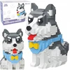 Hh Poland KONSTRUKCINIAI BLOKAI HUSKY DOG 3D DIDELIŲ DOVANŲ KALUKŲ RINKINYS 796 vnt.