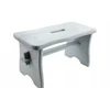 HIGH LIGHT Pilkas STOOL RYCZKA PINE STOOL virtuvinė taburetė su platforma FSC